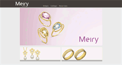 Desktop Screenshot of meiryjoias.com.br
